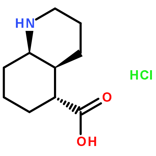 5-Quinolinecarboxylicacid, decahydro-, hydrochloride, (4aa,5a,8aa)- (9CI)