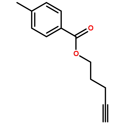 Benzoic acid, 4-methyl-, 4-pentynyl ester