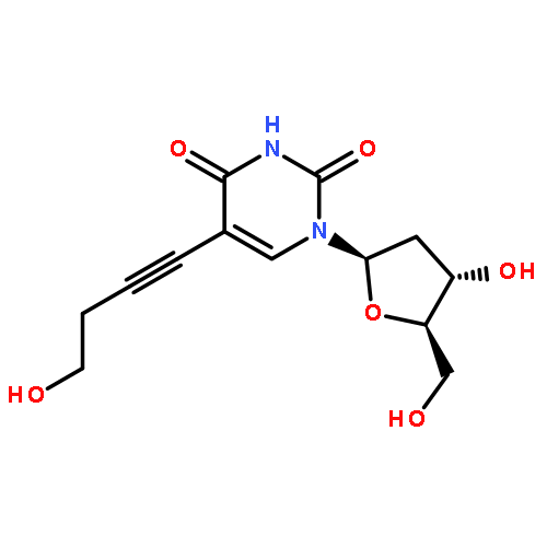 URIDINE, 2'-DEOXY-5-(4-HYDROXY-1-BUTYNYL)-