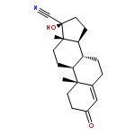 (8R,9S,10R,13S,14S)-17-hydroxy-10,13-dimethyl-3-oxo-2,6,7,8,9,11,12,14,15,16-decahydro-1H-cyclopenta[a]phenanthrene-17-carbonitrile