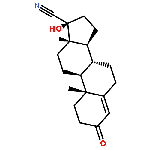 (8R,9S,10R,13S,14S)-17-hydroxy-10,13-dimethyl-3-oxo-2,6,7,8,9,11,12,14,15,16-decahydro-1H-cyclopenta[a]phenanthrene-17-carbonitrile