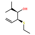 5-HEXEN-3-OL, 4-(ETHYLTHIO)-2-METHYL-, (R*,S*)-