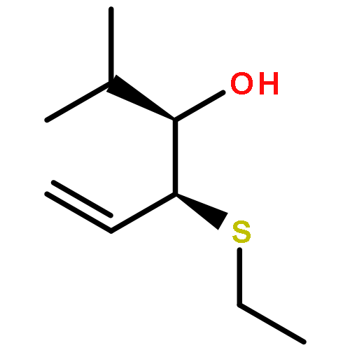 5-HEXEN-3-OL, 4-(ETHYLTHIO)-2-METHYL-, (R*,S*)-