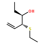 5-HEXEN-3-OL, 4-(ETHYLTHIO)-, (R*,R*)-