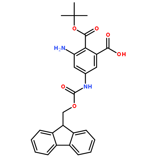 BOC-3-AMINO-5-(FMOC-AMINO)-BENZOIC ACID 