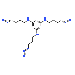 1,3,5-Triazine-2,4,6-triamine, N,N',N''-tris(3-azidopropyl)-