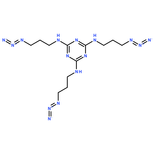 1,3,5-Triazine-2,4,6-triamine, N,N',N''-tris(3-azidopropyl)-