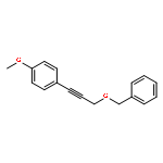 Benzene, 1-methoxy-4-[3-(phenylmethoxy)-1-propynyl]-