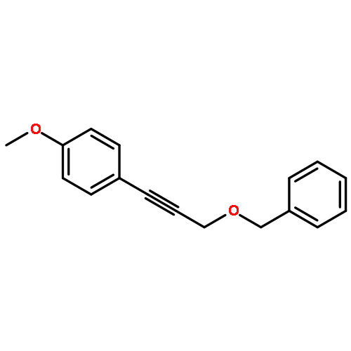 Benzene, 1-methoxy-4-[3-(phenylmethoxy)-1-propynyl]-