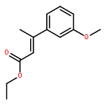 2-Butenoic acid, 3-(3-methoxyphenyl)-, ethyl ester