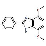 1H-Benzimidazole, 4,7-dimethoxy-2-phenyl-