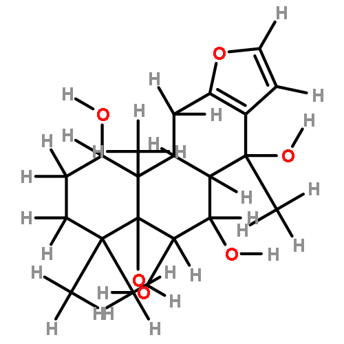 (1alpha,5alpha,6alpha,7beta,14beta)-1,5,6,7,14-Vouacapanepentol