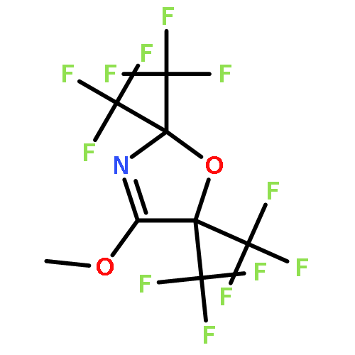 Oxazole, 2,5-dihydro-4-methoxy-2,2,5,5-tetrakis(trifluoromethyl)-