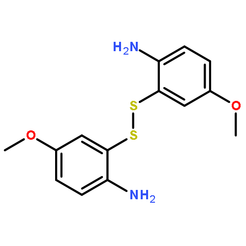 2-[(2-AMINO-5-METHOXYPHENYL)DISULFANYL]-4-METHOXYANILINE 