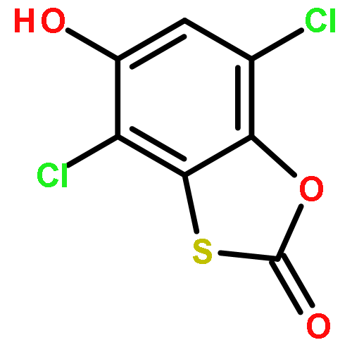 1,3-BENZOXATHIOL-2-ONE, 4,7-DICHLORO-5-HYDROXY-