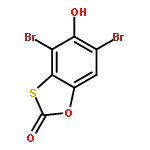 4,6-Dibromo-5-hydroxy-benzo[1,3]oxathiol-2-one