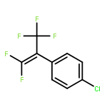 Benzene, 1-chloro-4-[2,2-difluoro-1-(trifluoromethyl)ethenyl]-