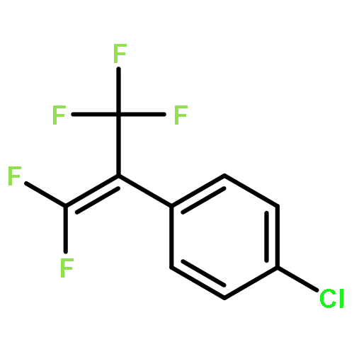 Benzene, 1-chloro-4-[2,2-difluoro-1-(trifluoromethyl)ethenyl]-