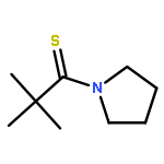 1-Propanethione,2,2-dimethyl-1-(1-pyrrolidinyl)-