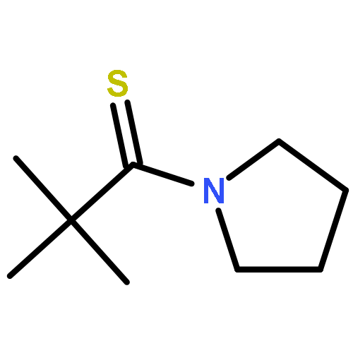 1-Propanethione,2,2-dimethyl-1-(1-pyrrolidinyl)-