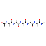 L-Alaninamide, N-acetyl-L-alanyl-L-alanyl-L-alanyl-L-alanyl-N-methyl-