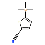 5-CYANO-2-TRIMETHYLSILYL-THIOPHENE 