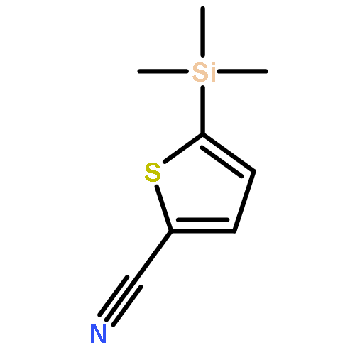 5-CYANO-2-TRIMETHYLSILYL-THIOPHENE 