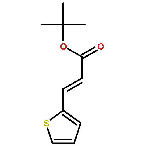 2-Propenoic acid, 3-(2-thienyl)-, 1,1-dimethylethyl ester, (2E)-