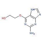 Ethanol,2-[(2-amino-9H-purin-6-yl)oxy]-