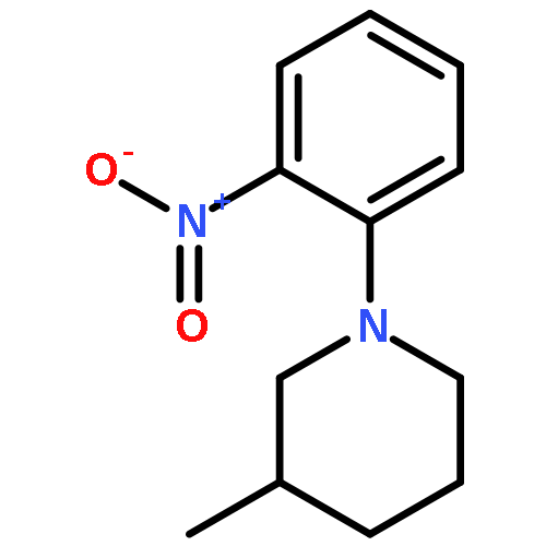 PIPERIDINE, 3-METHYL-1-(2-NITROPHENYL)-