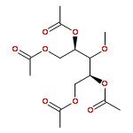 Xylitol, 3-O-methyl-, tetraacetate