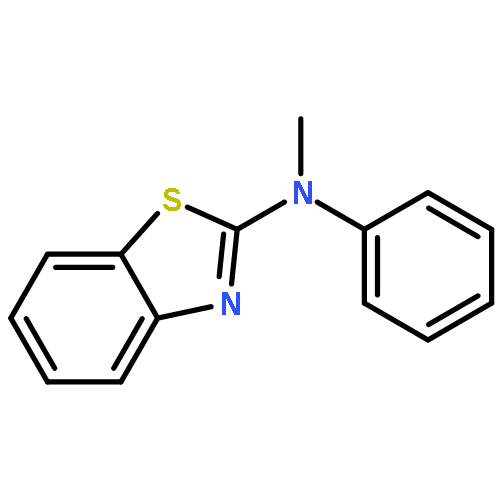 2-Benzothiazolamine, N-methyl-N-phenyl-