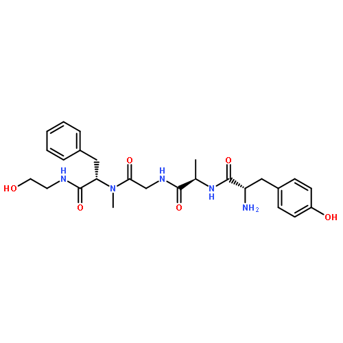 DAMGO;[D-ALA2,NME-PHE4,GLY-OL5]-ENKEPHALIN 