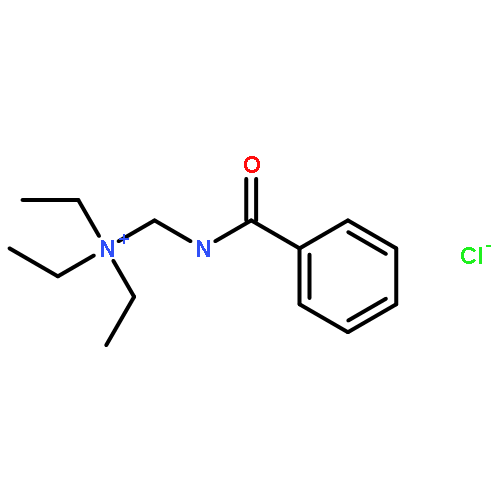 Ethanaminium, N-[(benzoylamino)methyl]-N,N-diethyl-, chloride