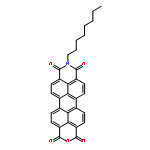 1H-2-BENZOPYRANO[6',5',4':10,5,6]ANTHRA[2,1,9-DEF]ISOQUINOLINE-1,3,8,10(9H)-TETRONE, 9-OCTYL-