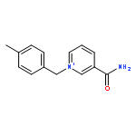 PYRIDINIUM, 3-(AMINOCARBONYL)-1-[(4-METHYLPHENYL)METHYL]-