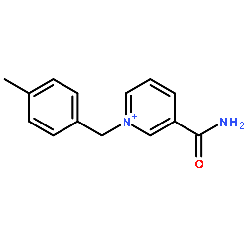 PYRIDINIUM, 3-(AMINOCARBONYL)-1-[(4-METHYLPHENYL)METHYL]-