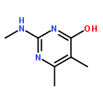 5,6-DIMETHYL-2-(METHYLAMINO)-1H-PYRIMIDIN-4-ONE 