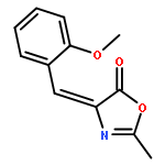 4-(2-Methoxybenzylidene)-2-methyloxazol-5(4H)-one