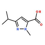 5-ISOPROPYL-2-METHYL-2H-PYRAZOLE-3-CARBOXYLIC ACID 