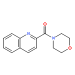 Morpholine, 4-(2-quinolinylcarbonyl)-