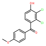 (2,3-DICHLORO-4-HYDROXYPHENYL)-(4-METHOXYPHENYL)METHANONE 