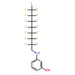 Phenol, 3-[(2,2,3,3,4,4,5,5,6,6,7,7,8,8,8-pentadecafluorooctyl)amino]-