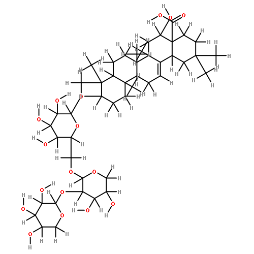 echinocystic acid 3-O-beta-D-xylopyranosyl-(1-2)-alpha-L-arabinopyranosyl-(1-6)-beta-D-glucopyranoside