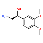 Benzenemethanol, a-(aminomethyl)-3,4-dimethoxy-, (aS)-