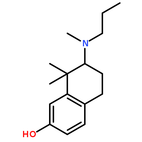 2-Naphthalenol, 5,6,7,8-tetrahydro-8,8-dimethyl-7-(methylpropylamino)-