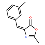 2-Methyl-4-[(3-methylphenyl)methylene]-5(4H)-Oxazolone