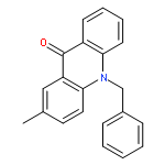 9(10H)-Acridinone, 2-methyl-10-(phenylmethyl)-