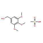 METHANESULFONIC ACID;(3,4,5-TRIMETHOXYPHENYL)METHANOL 