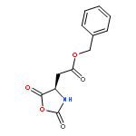 4-OXAZOLIDINEACETIC ACID, 2,5-DIOXO-, PHENYLMETHYL ESTER, (R)-